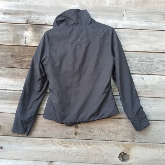 Prana Women's Asymmetrical Black Zip Jacket, Small - Picture 6 of 9